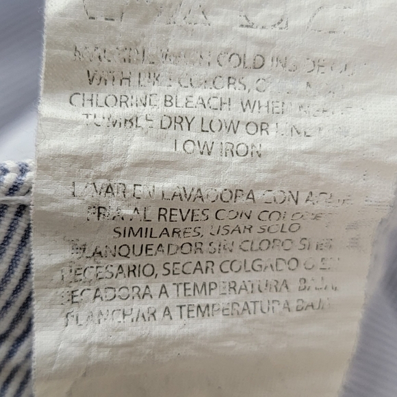 Lee Riders Midrise Striped Short Size Medium - Picture 10 of 10